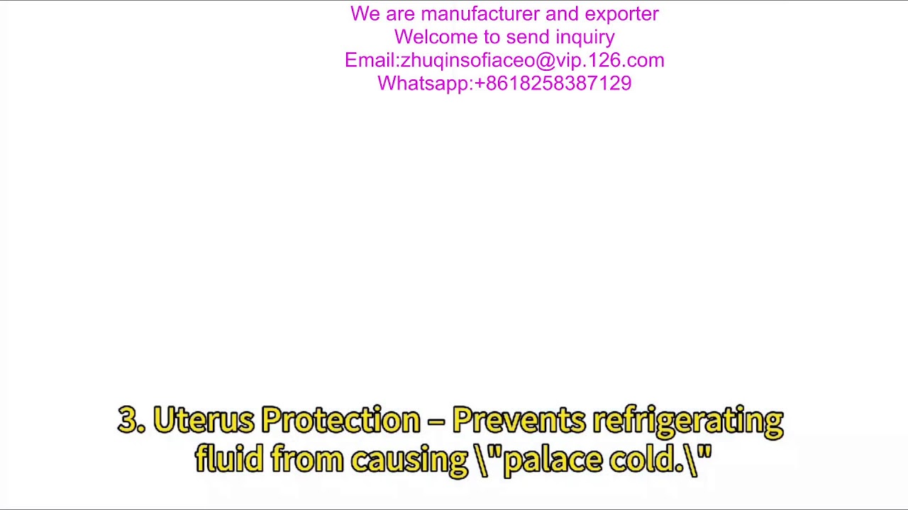 Patented ultra - thin perineal cold compress pad