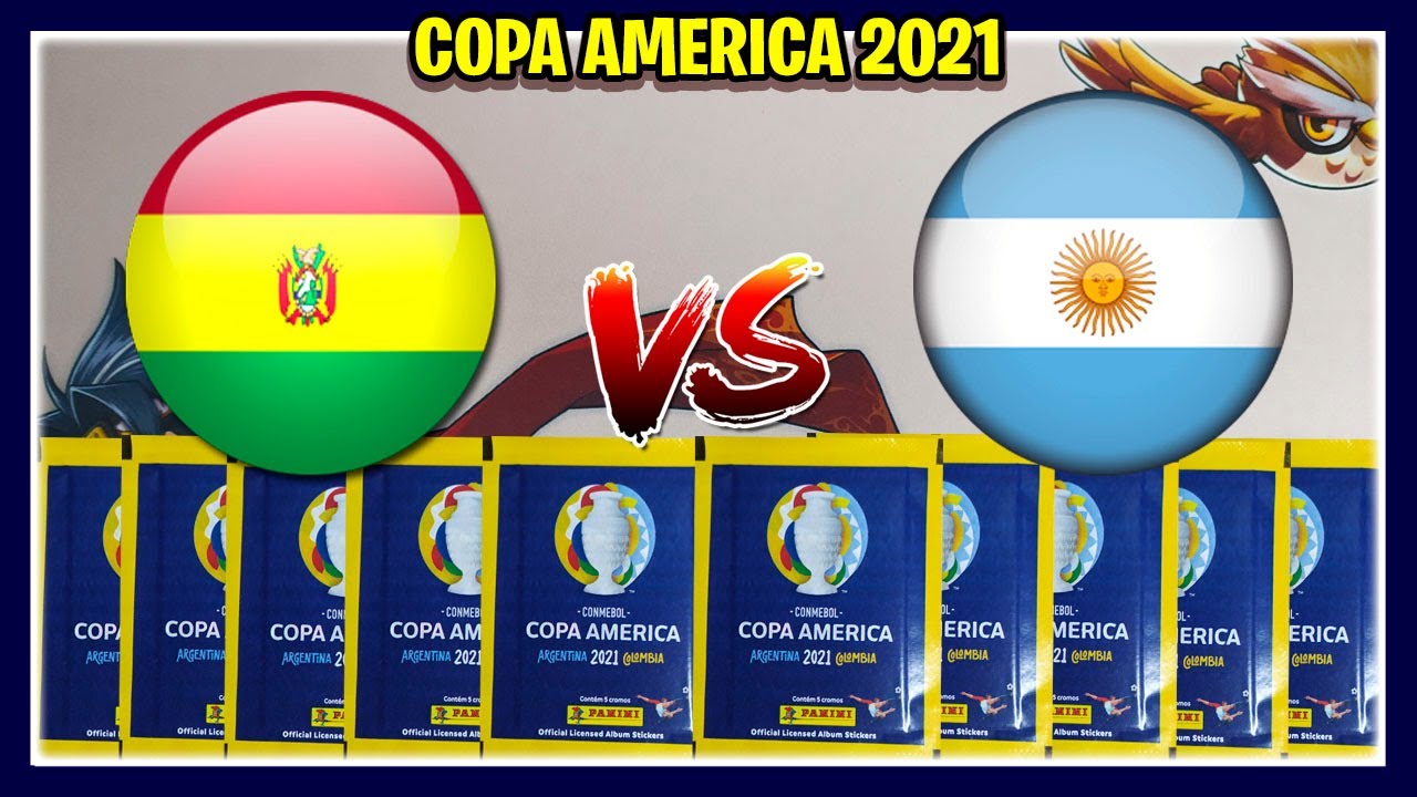 BOLIVIA vs ARGENTINA - Simulaci&oacute;n COPA AMERICA 2021 (Copa America 2021 Panini)