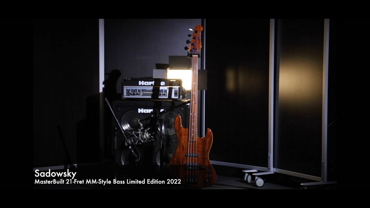 Sadowsky/MasterBuilt 21-Fret MM-Style Bass Limited Edition 2022　商品紹介動画　島村楽器日の出店