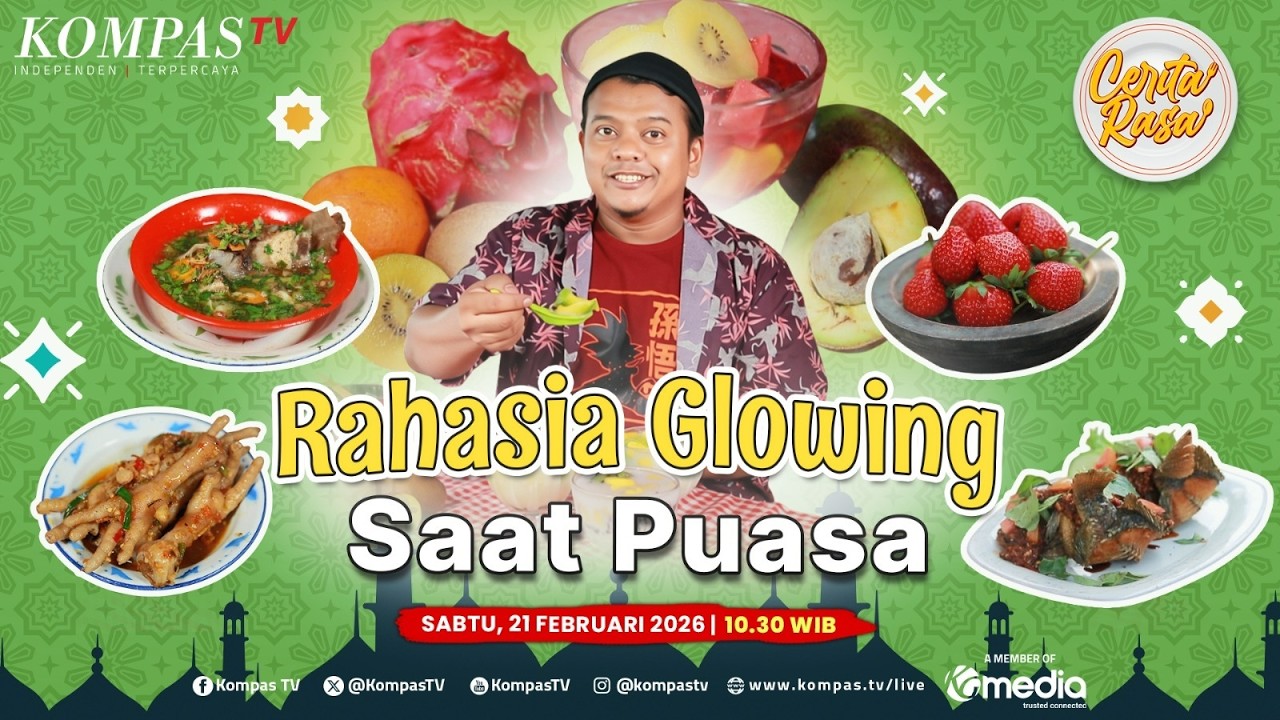 LIVE - Rahasia Glowing Saat Puasa | CERITA RASA