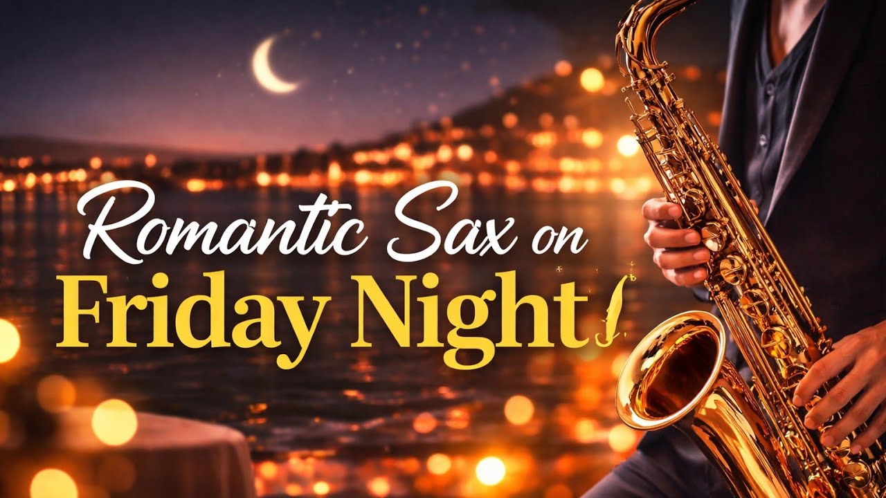 Romantic Sax for Friday Night 🌙✨ Relaxing Instrumental Music