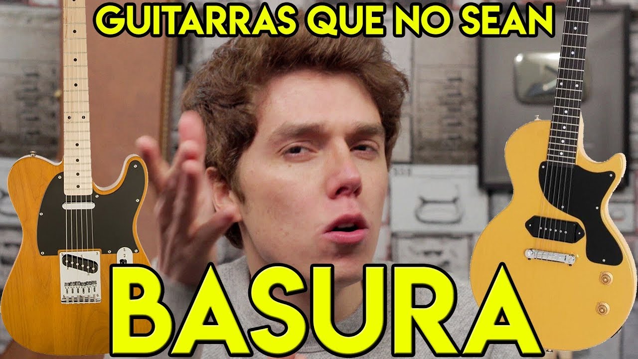 7 Guitarras Eléctricas BARATAS Que NO SON BASURA!