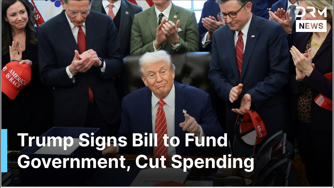 BREAKING NEWS: Trump Signs Spending Bill to Reopen Government, Claims Major Win for Taxpayers | AC1G