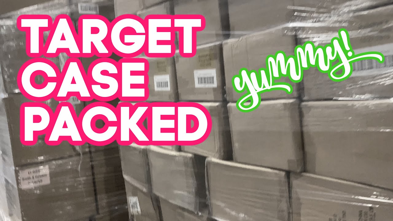 Target Case Packed Liquidation Pallet From Wholesaleninjas.com | How Much Will We Make??