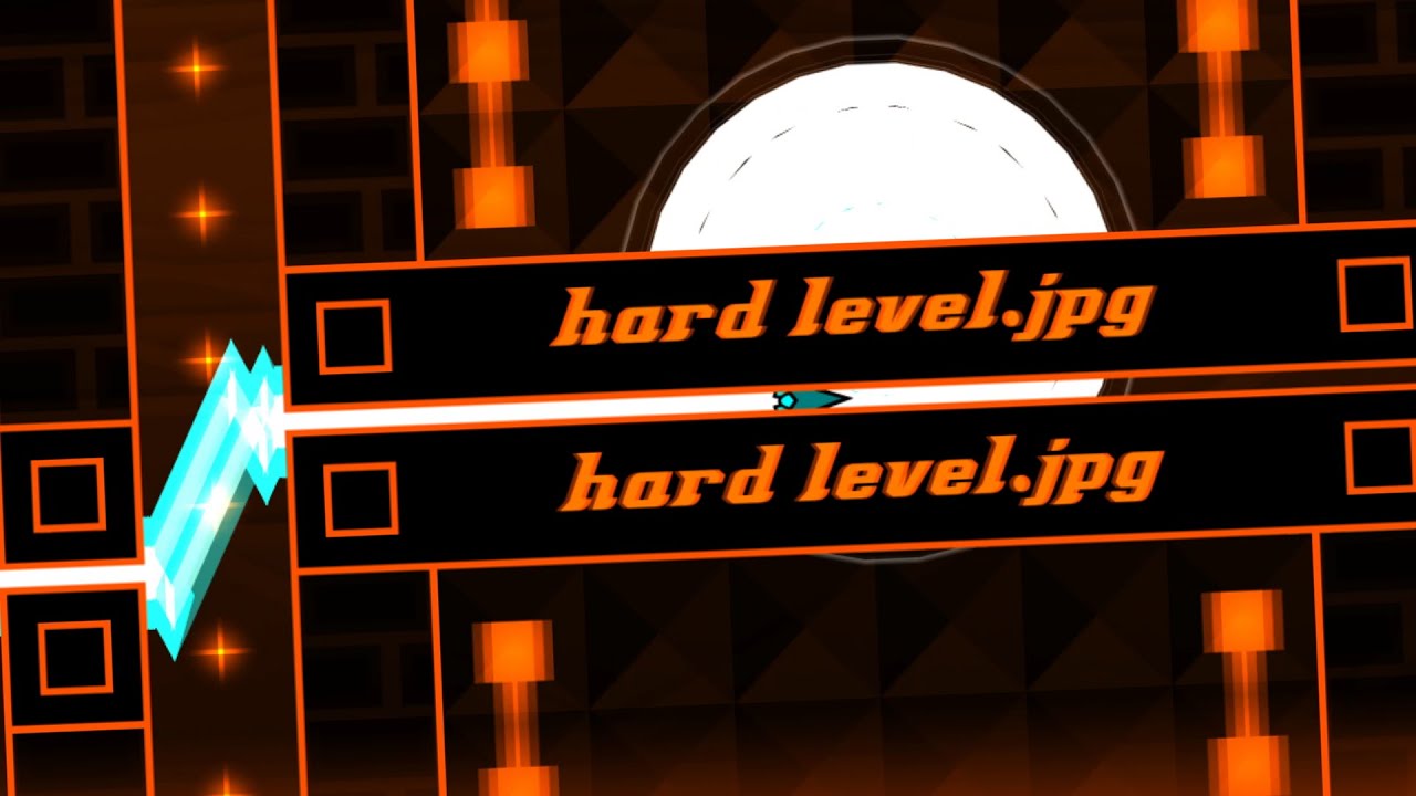 hard level.jpg | SUPERMASOCHAMBER [Volume Warning] - Geometry Dash
