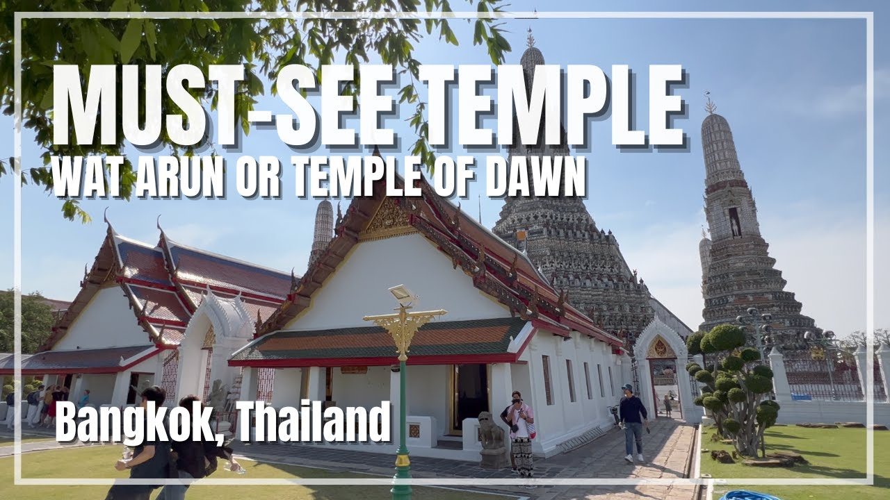 THAILAND 🇹🇭 | Exploring Bangkok's Wat Arun (Temple of Dawn) | MiCHEL 💕