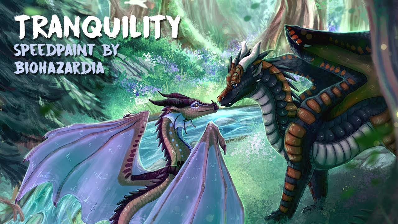 Tranquility - Wings of Fire OC Speedpaint