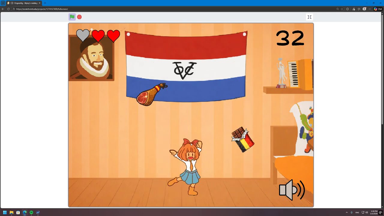 Mymy's middagsnack - Ongezellig fan game