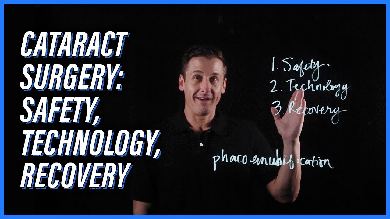 Cataract Surgery safety, technology, and recovery