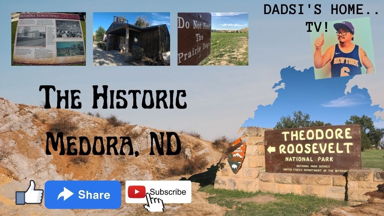 PINOY SHORT TRIPS / MEDORA NORTH DAKOTA | THEODORE ROOSEVELT NATIONAL PARK | COWBOY HALL OF FAME