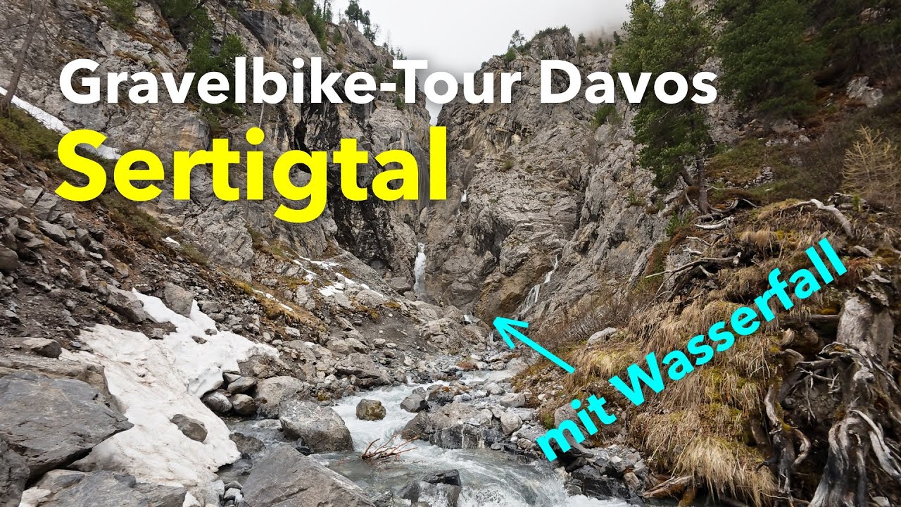 Gravel Adventure in the Sertig Valley: From Davos to the Waterfall 🇨🇭 Swiss Alps