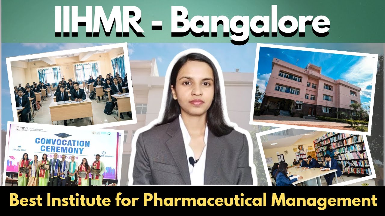 PGDM in Pharmaceutical Management at IIHMR Bangalore, Career, Fee, Placement, Admission 2025#pharma