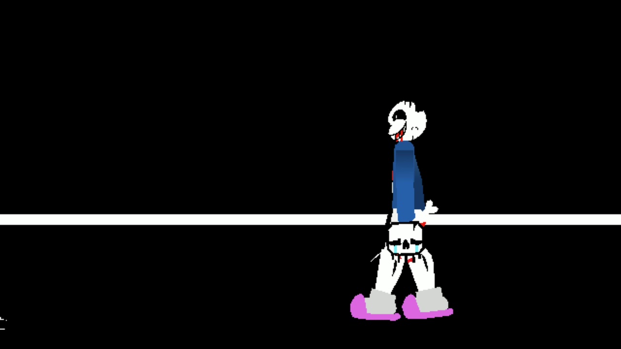 Insanity sans vs Horror sans (Part 2) |Horror Above Level|