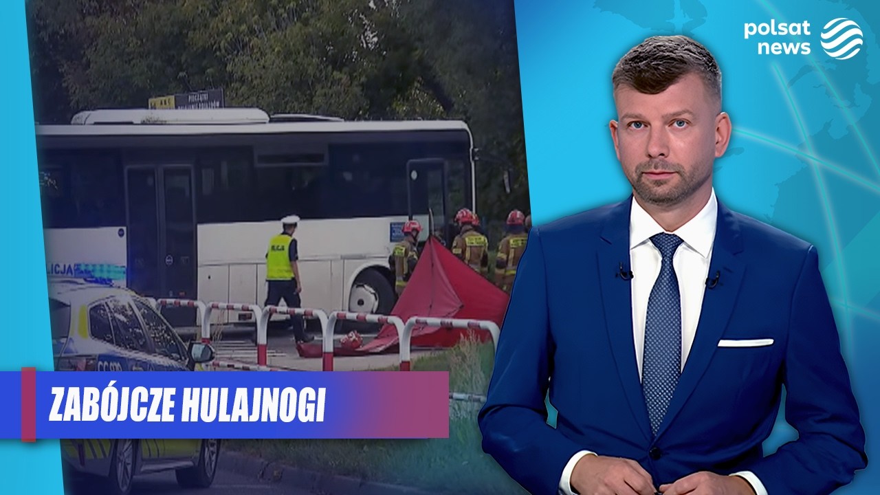 13-latek wjechał hulajnogą pod autobus. Zginął na miejscu