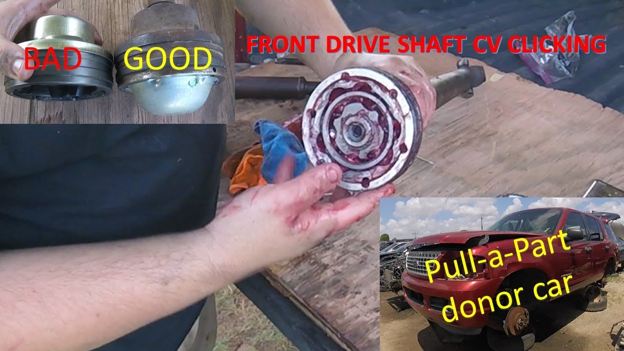 Ford Ranger Front Drive Shaft CV Joint Repair
