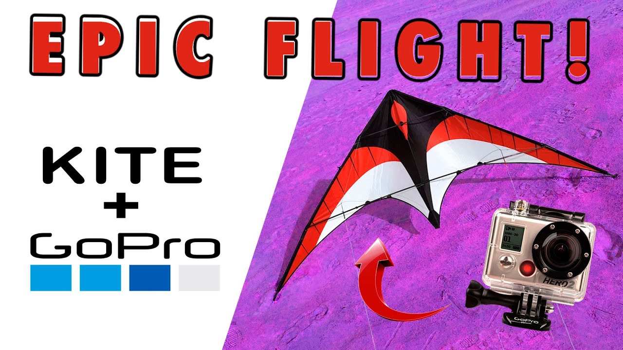 🪁 EPIC Flight! Kite + @GoPro | Kite Flight