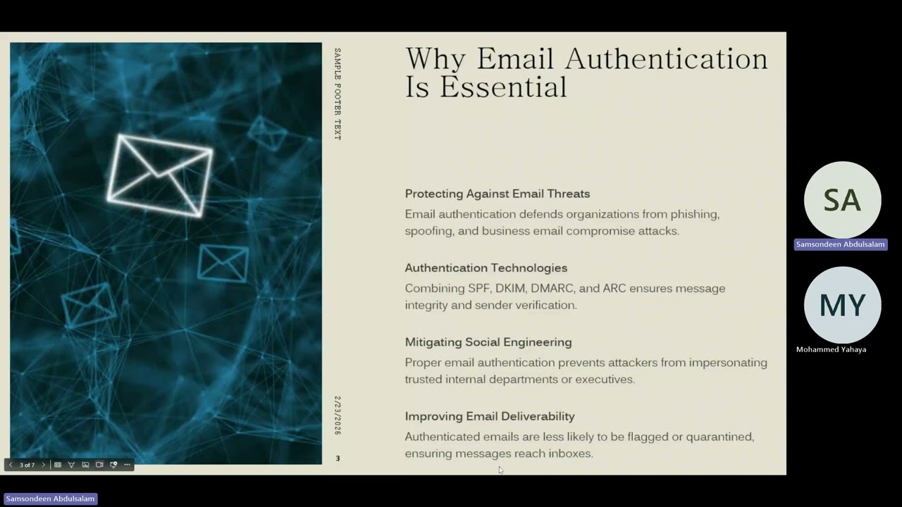 Email Authentication