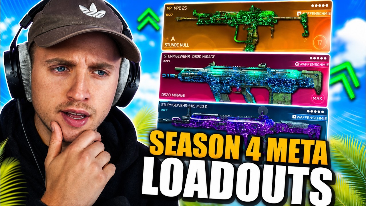 DAS sind die NEUEN BESTEN KLASSEN und WAFFEN in SEASON 4! (WARZONE META KLASSEN)