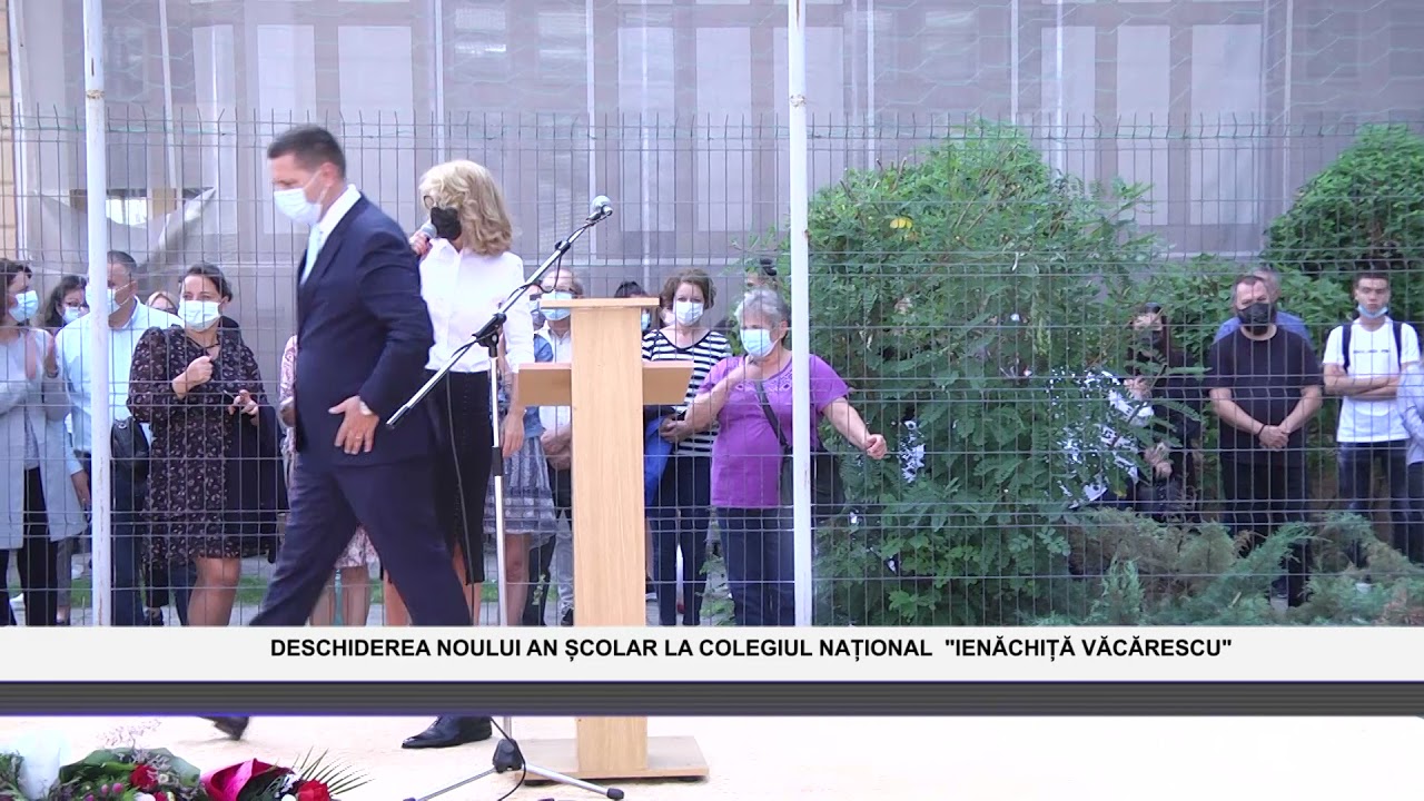 DESCHIDEREA NOULUI AN ȘCOLAR LA COLEGIUL NAȚIONAL 