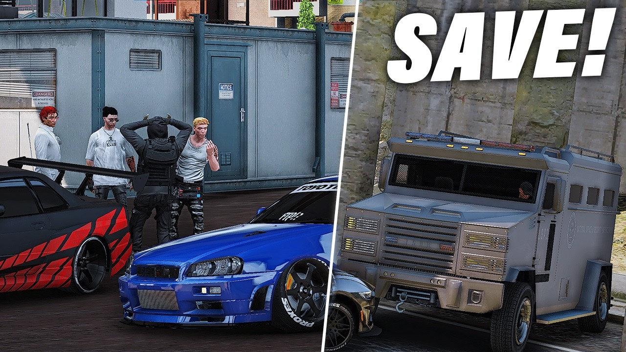 DRAMATIS! AKSI SKYLINE R34 GUNDAM LEGENDARIS SURYA DAN KEI TOLONG PARJO DI CULIK THANOS!