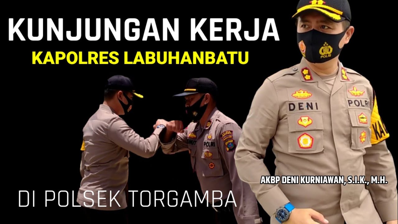 KUNJUNGAN KERJA KAPOLRES LABUHANBATU KE POLSEK TORGAMBA