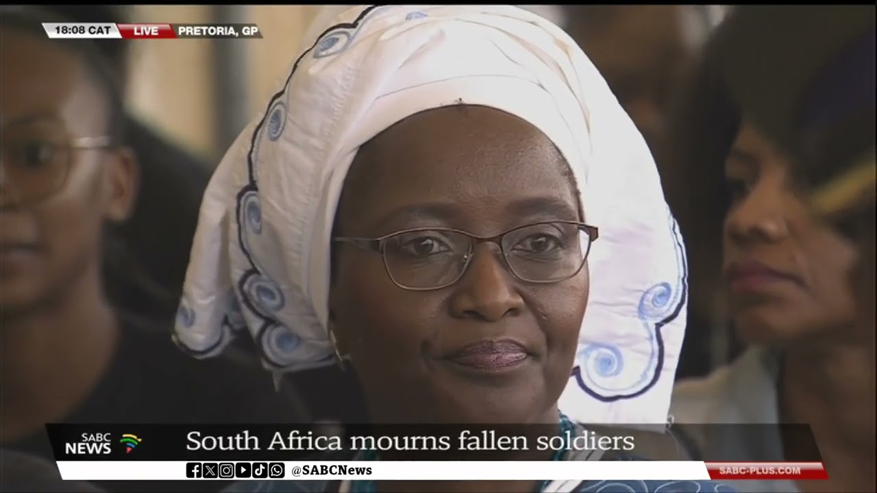 SANDF Repatriation | South Africa mourns fallen soldiers