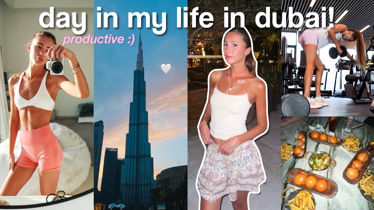PRODUCTIVE DAY IN MY LIFE IN DUBAI 2024