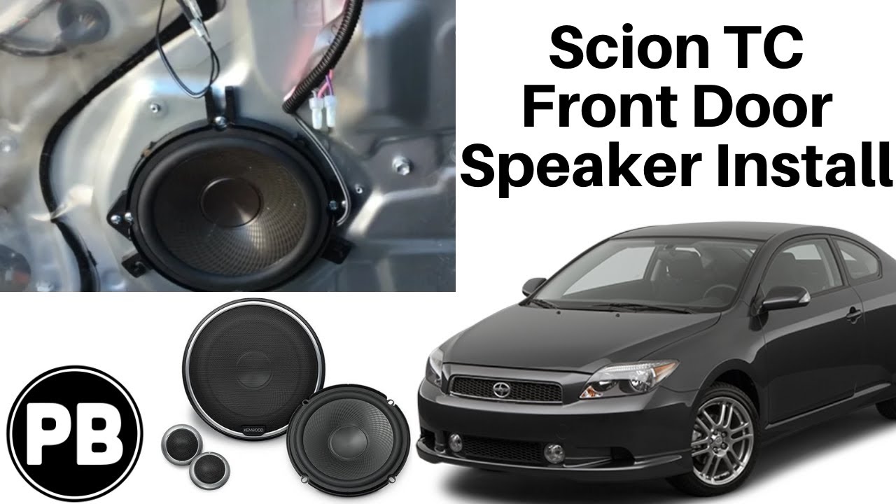 2005 - 2010 Scion TC Front Door Speaker Install