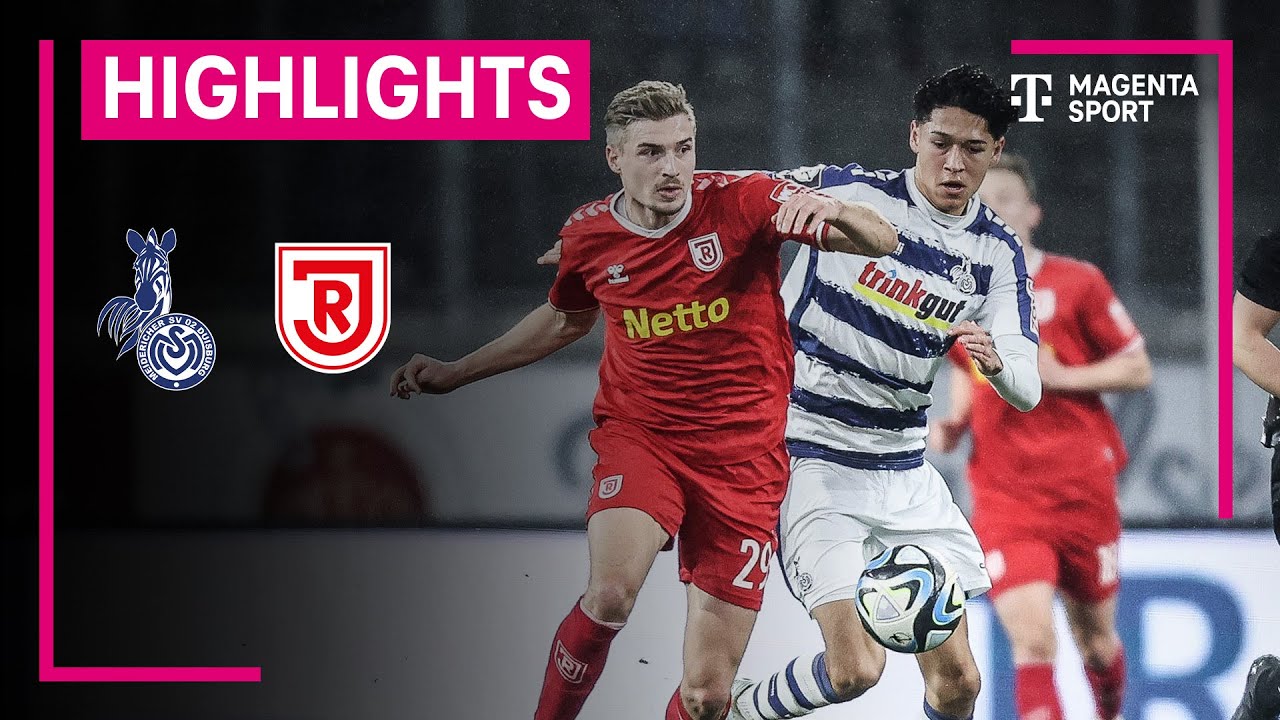 MSV Duisburg - SSV Jahn Regensburg | Highlights 3. Liga | MAGENTA SPORT