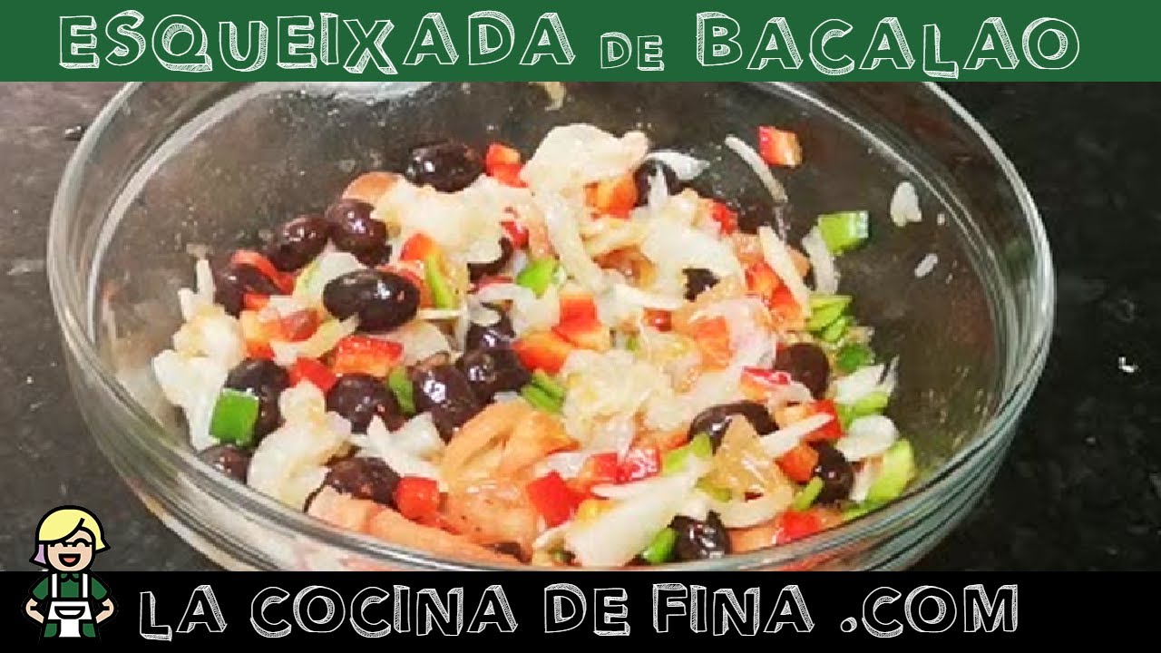 ESQUEIXADA DE BACALAO ( LA COCINA DE FINA .COM - PLATO Nº 13)