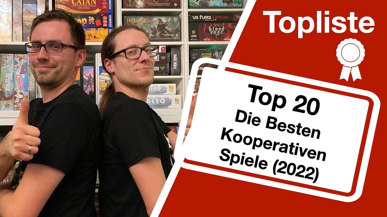 #Top20 - Kooperative Spiele (2022) - Plätze 10-1| Welche Spiele sind besonders TOP?