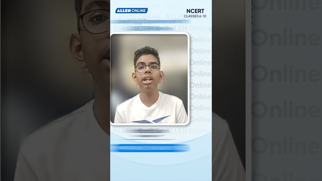 Why I Started Early | Ronit’s Class 9 Journey with ALLEN Online 💻 