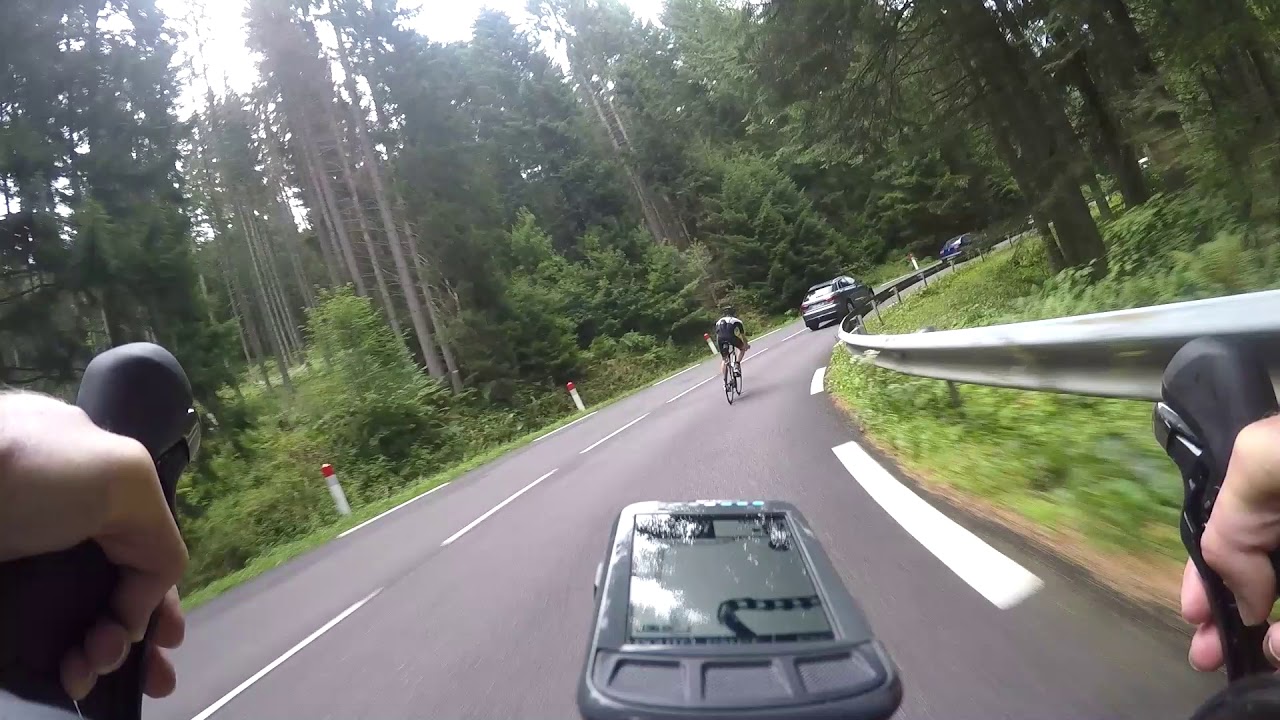 Klimmen en afdalen in de Vogezen