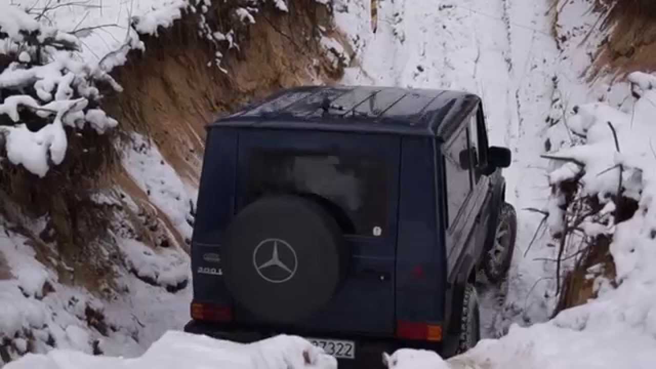 Mercedes Gelenda offroad