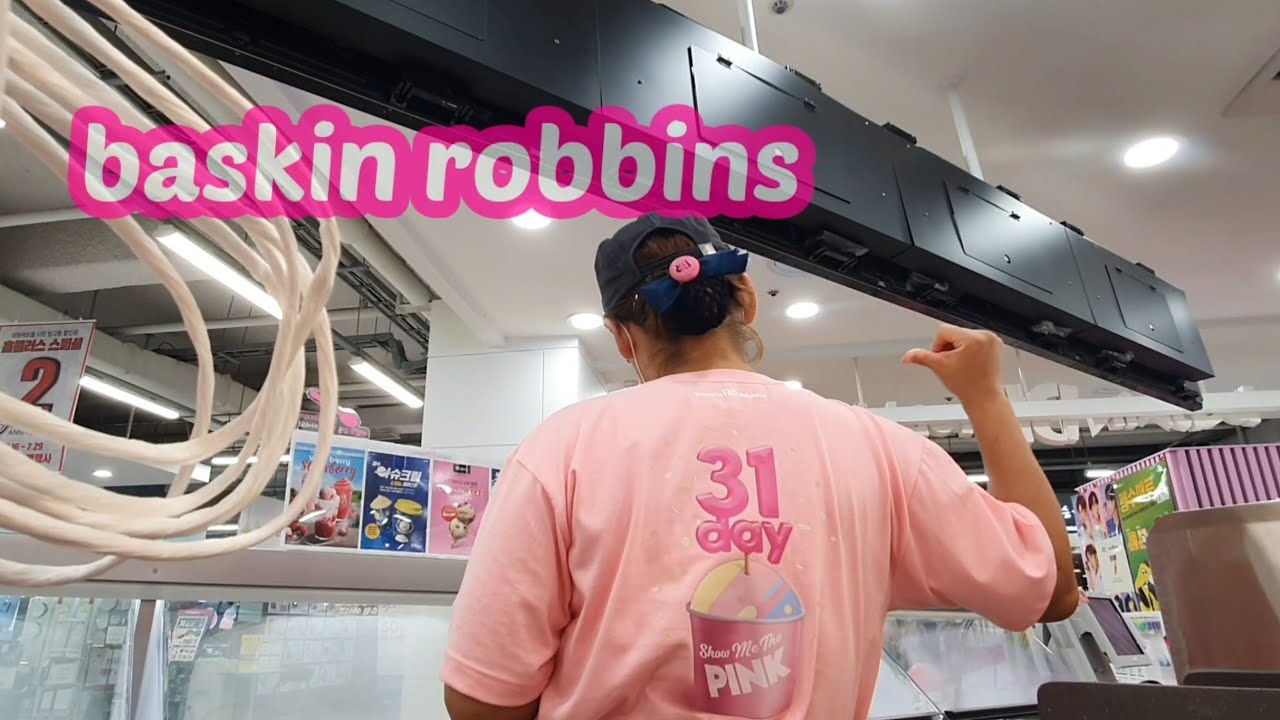 baskin robbins ❤ 배스킨라빈스 31day 🥶 무료 모찌 증정까지 free gift
