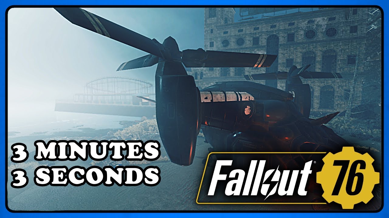 Fallout 76: Expedition Done in 03 Minutes 03 Seconds! Expedition Speed Run.