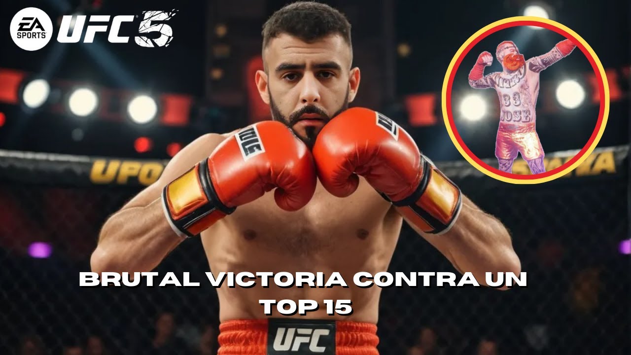 Ufc 5 Modo Carrera Online Pulpo Vs Un Top 15 Mundial B-R-U-T-A-L