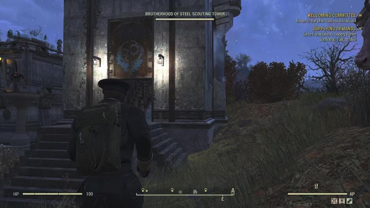 Fallout 76 Brotherhood of Steel / Enclave Base Build