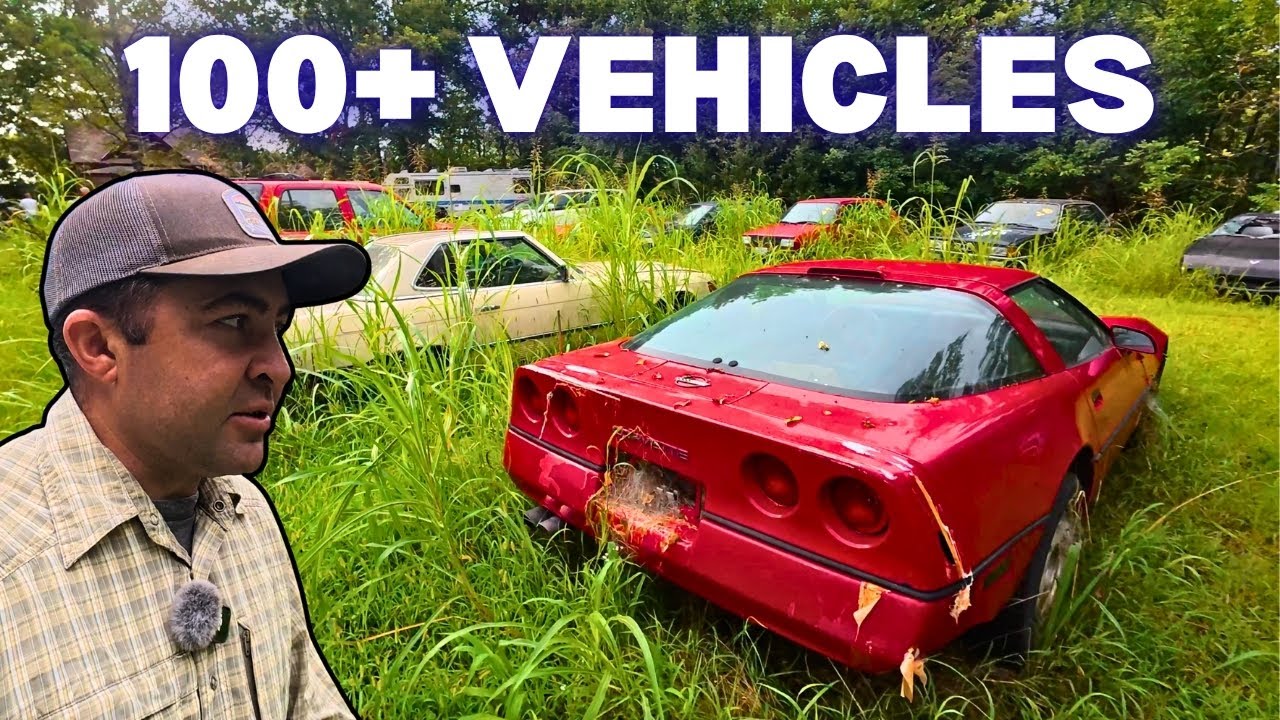 Incredible AUCTION HOARD of Vintage Cars, Trucks, & More Abandoned in the Trees! (100+ Vehicles)
