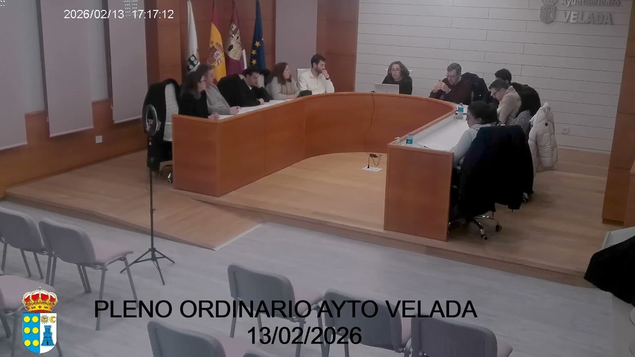 Pleno Ordinario Ayto Velada 13 02 2026