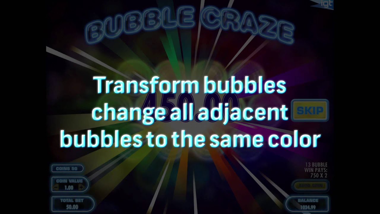Bubble Craze Slots From Kerching