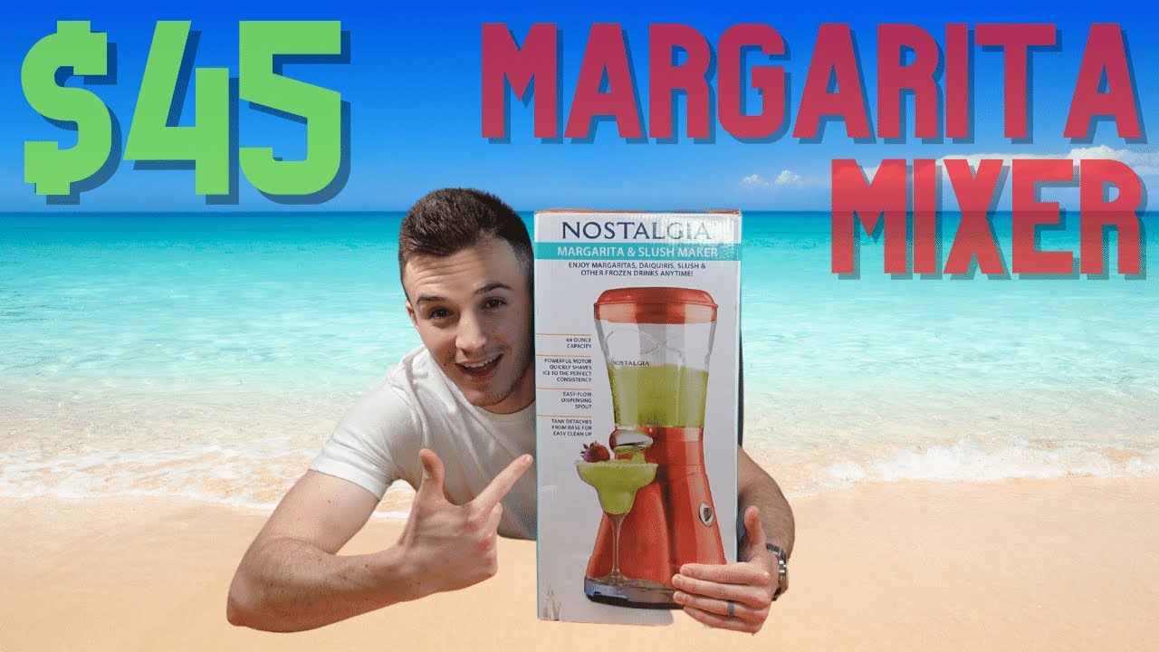 We bought the cheapest Margarita maker on Amazon.