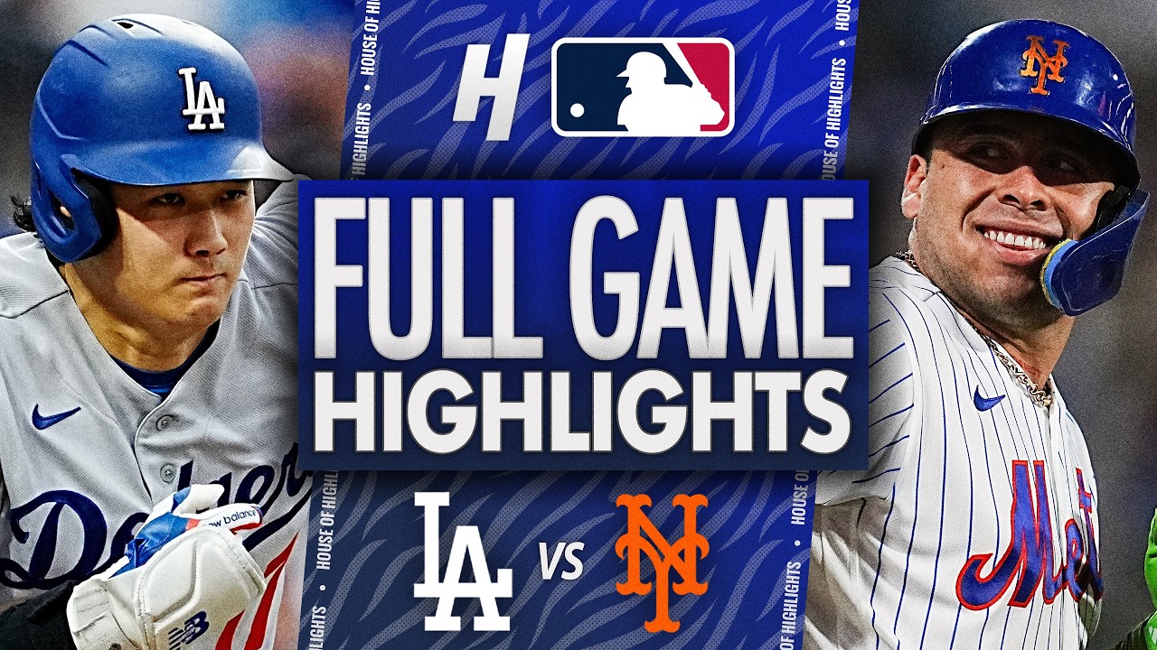 Los Angeles Dodgers против New York Mets &mdash; ЛУЧШИЕ МОМЕНТЫ МАТЧА 🔥 24 июля 2026 г. Сезон MLB