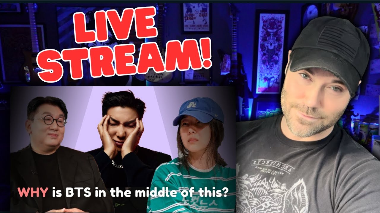 Live Reaction to - about the current smear campaign against bts