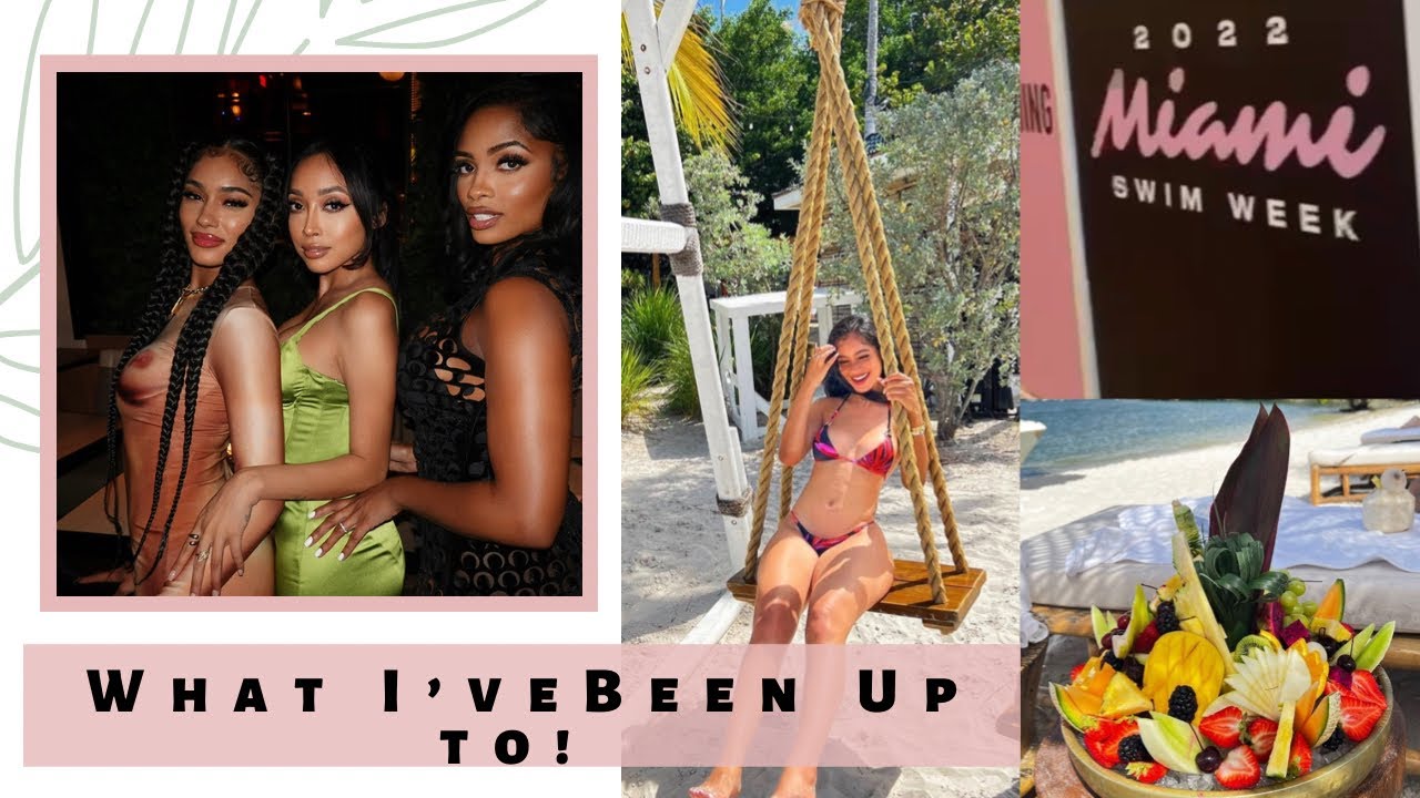 MIAMI SWIM WEEK, GIRL TIME, LAUNCHING NYELA! *MONTHLY VLOG*