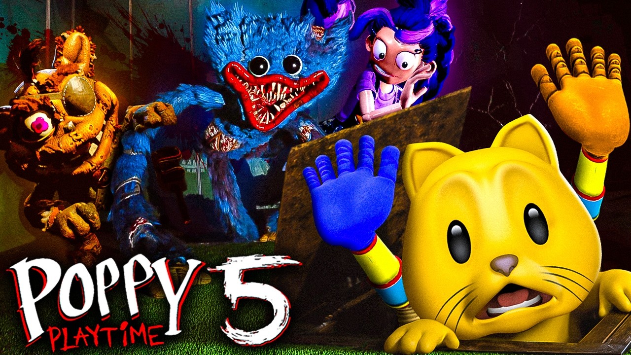Poppy Playtime: Chapter 5 FINAL GAMEPLAY TRAILER! (Reaction + Analysis)