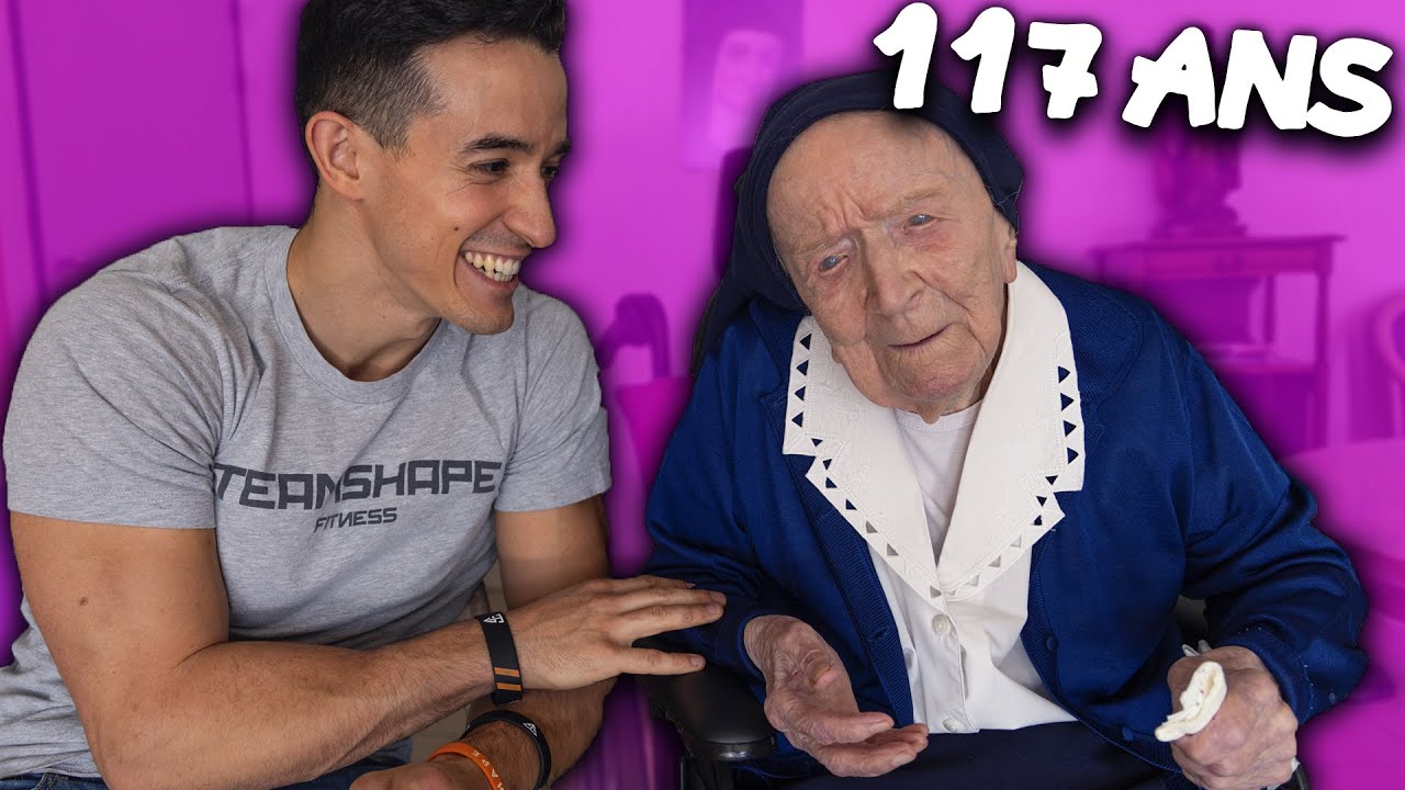ELLE A 117 ANS ! (Soeur André la femme la plus âgée au Monde)