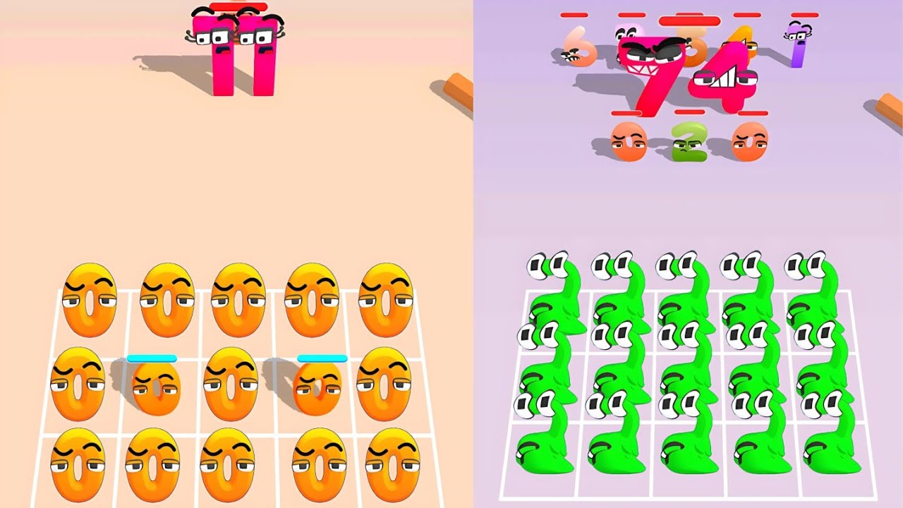 Merge Number Titans ⭐ Number Lore ⭐ Alphabet Game⭐ Number Run⭐Abcdefghijklrtuvwxyz ⭐ 12345678910