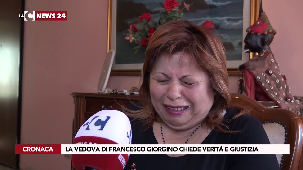 La vedova di Francesco Giorgino chiede verit&agrave; e giustizia