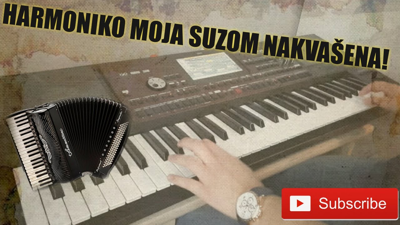 HARMONIKO MOJA SUZOM NAKVAŠENA! | LIVE KORG PA700